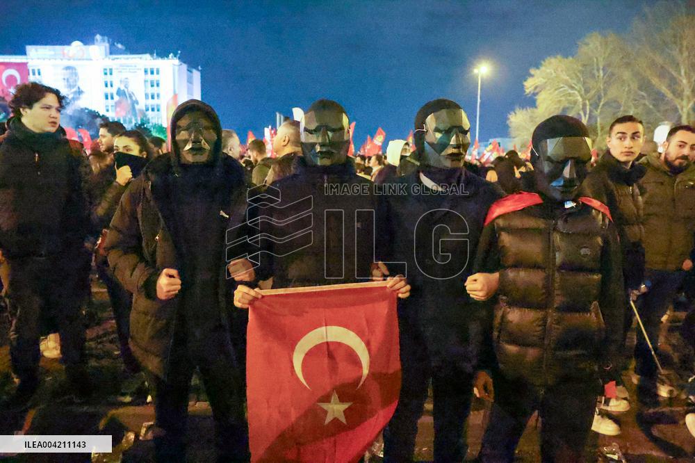 Protests Intensify For Fifth Night As Istanbul Mayor Imamoglu Jailed