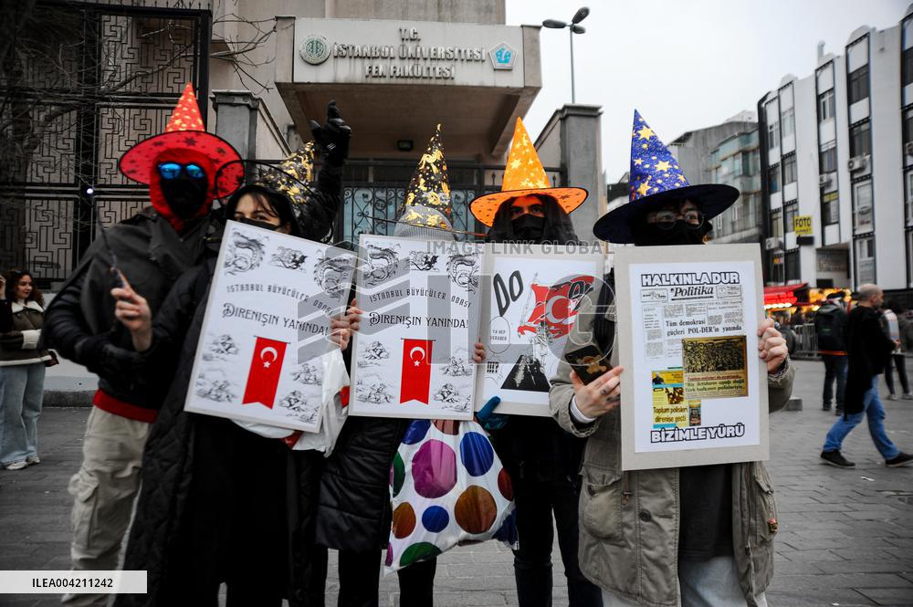 Protests Intensify For Fifth Night As Istanbul Mayor Imamoglu Jailed