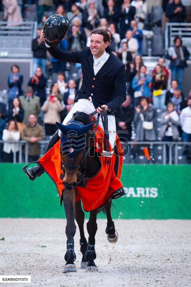 Simon Delestre And Cayman Jolly Jumper Win The Grand Prix Hermes - Paris