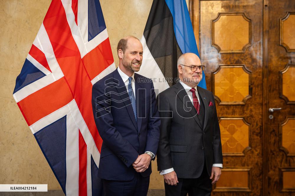 Prince William´s first official visit to Estonia