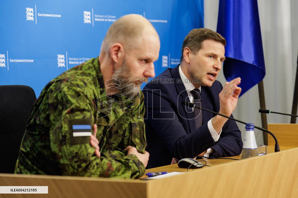 Press conference of the Ministry of Defence