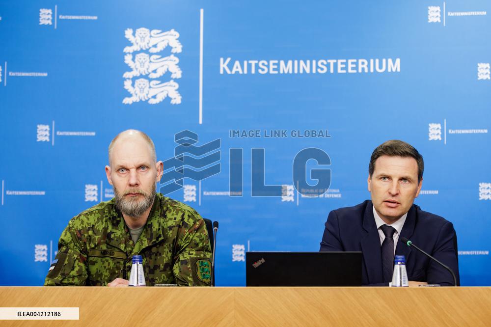 Press conference of the Ministry of Defence