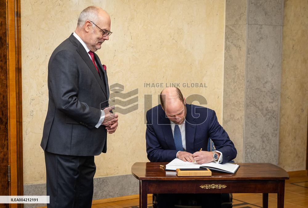Prince William´s first official visit to Estonia