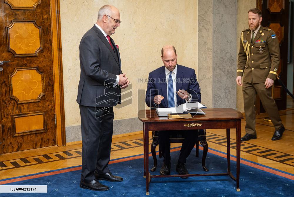Prince William´s first official visit to Estonia
