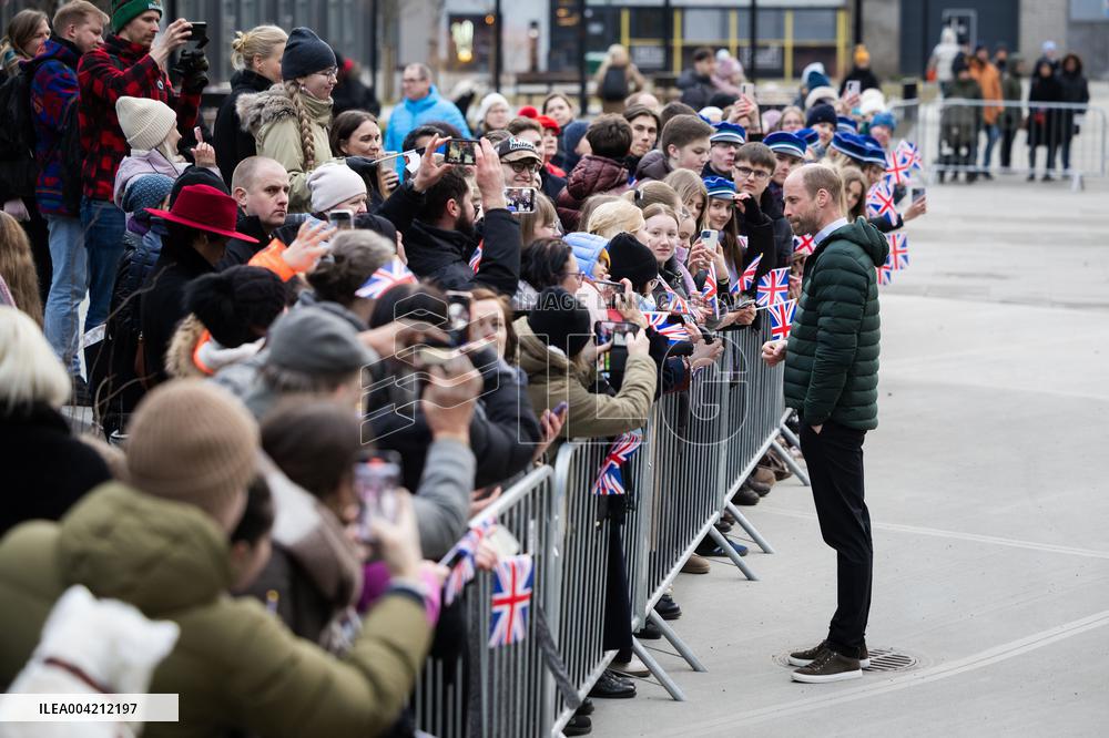 Prince William´s first official visit to Estonia
