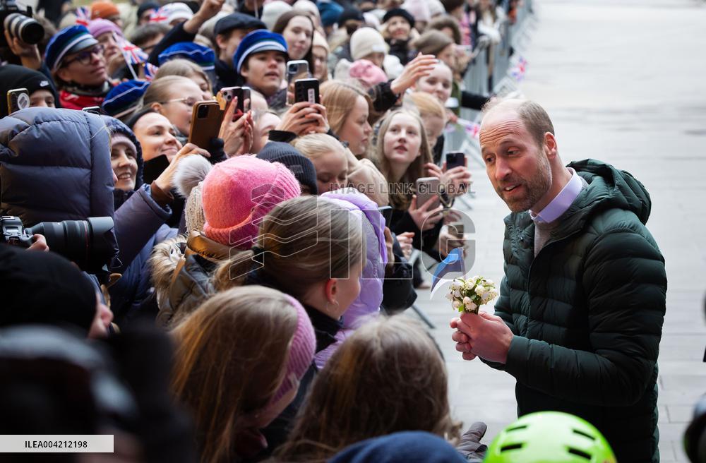 Prince William´s first official visit to Estonia