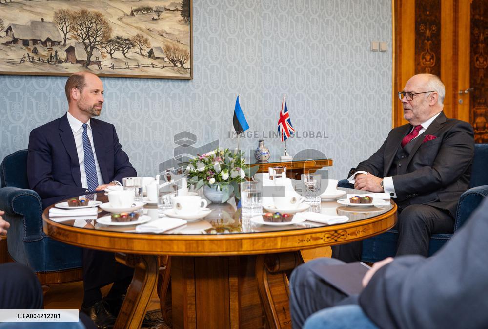 Prince William´s first official visit to Estonia