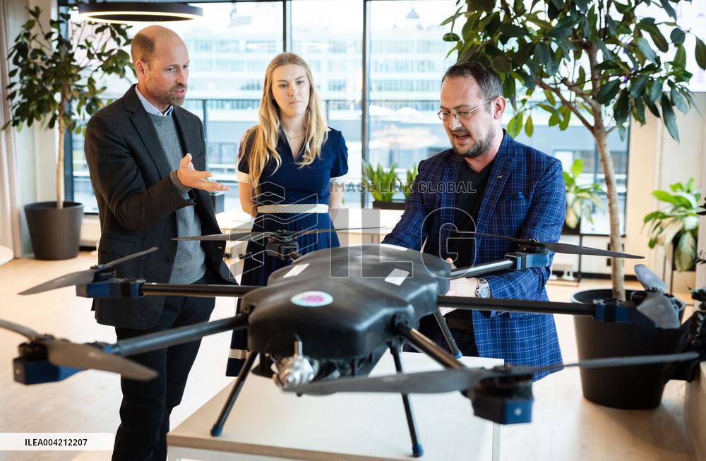 Prince William´s first official visit to Estonia