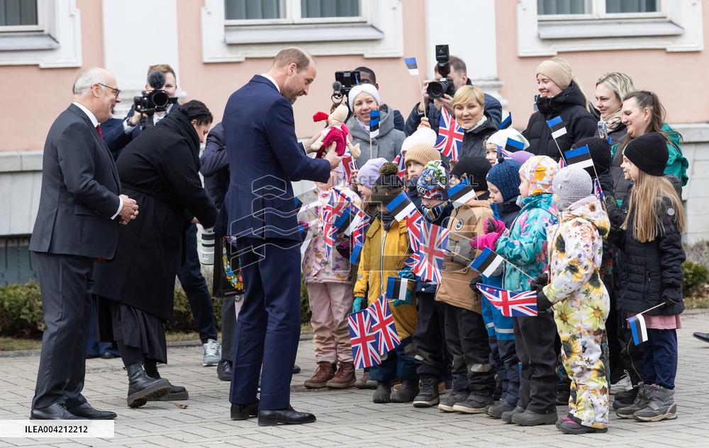 Prince William´s first official visit to Estonia