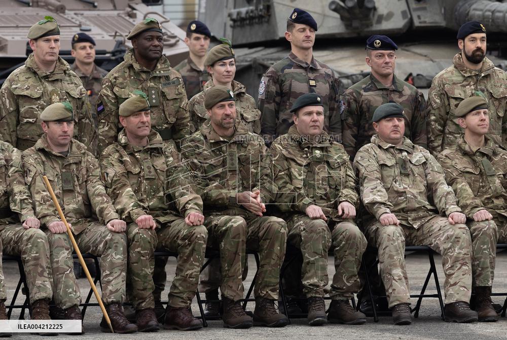 Prince William´s first official visit to Estonia