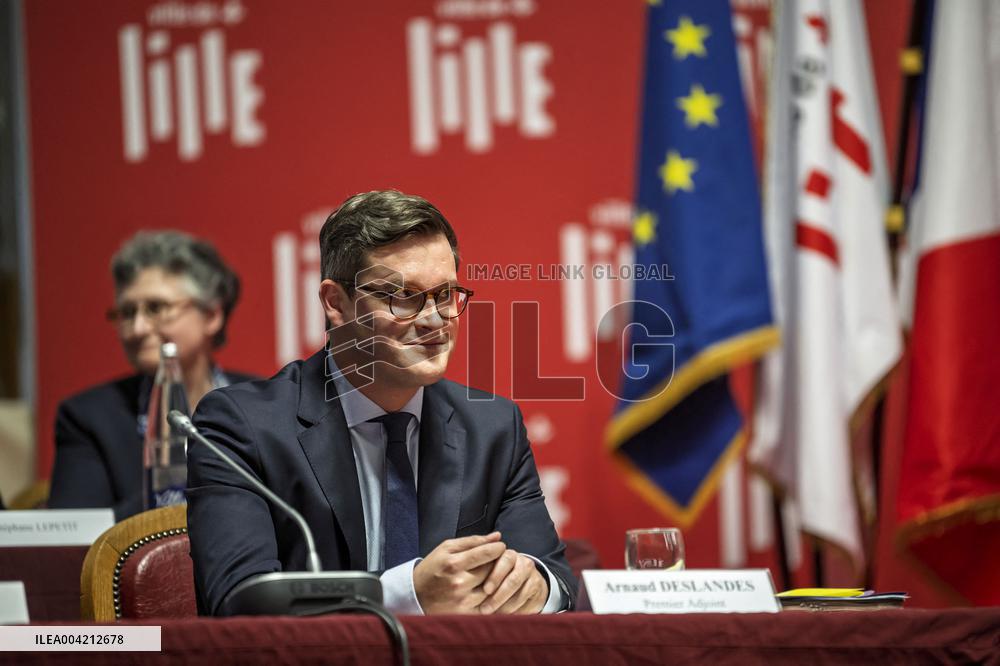 Arnaud Deslandes Elected Mayor Of Lille - France