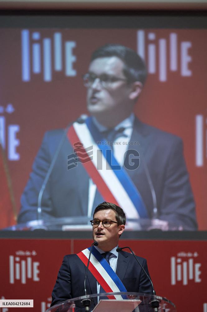 Arnaud Deslandes Elected Mayor Of Lille - France