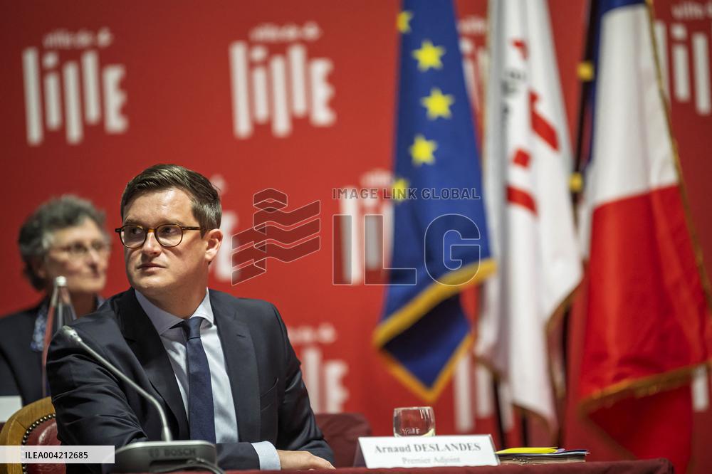 Arnaud Deslandes Elected Mayor Of Lille - France