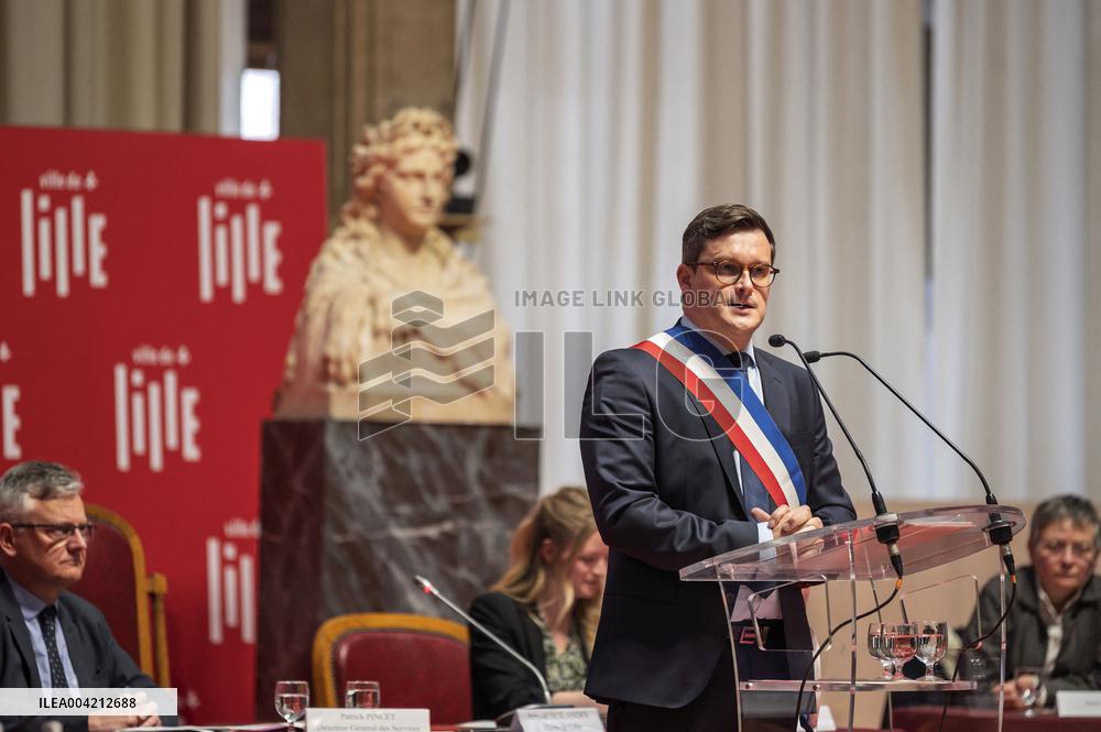 Arnaud Deslandes Elected Mayor Of Lille - France