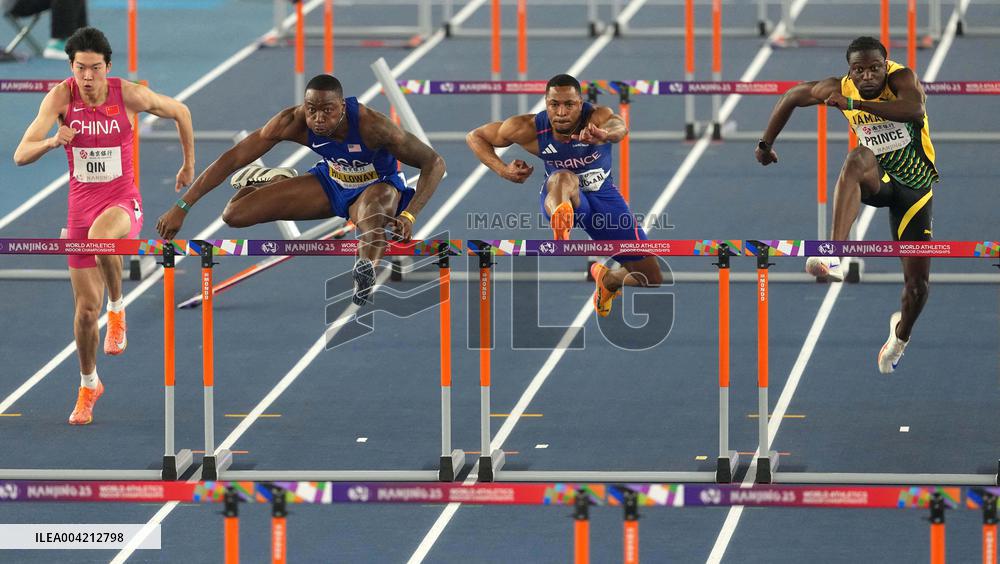 Wilhem Belocian Wins Silver in 60m Hurdles - China