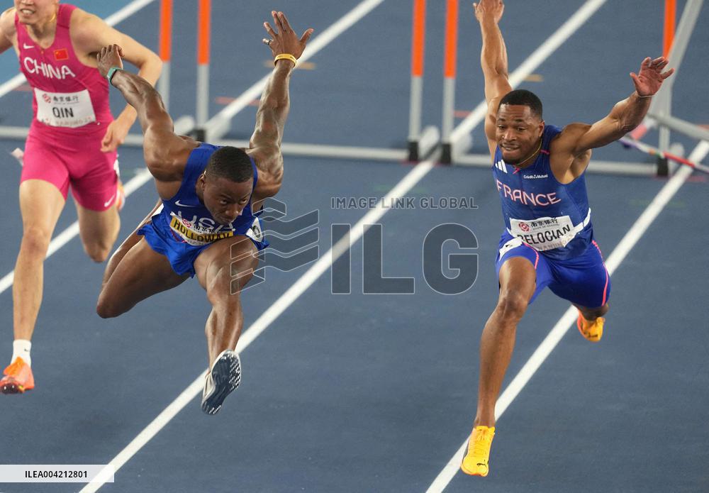 Wilhem Belocian Wins Silver in 60m Hurdles - China