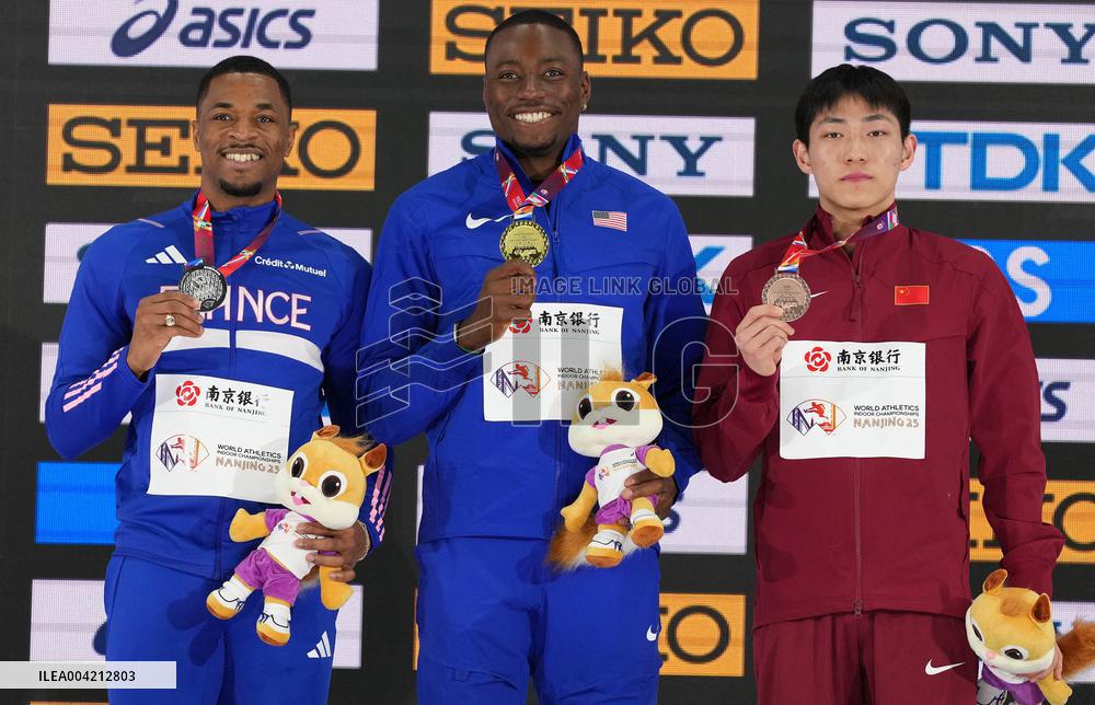 Wilhem Belocian Wins Silver in 60m Hurdles - China