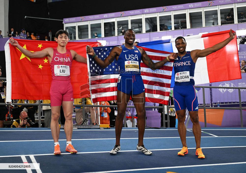 Wilhem Belocian Wins Silver in 60m Hurdles - China