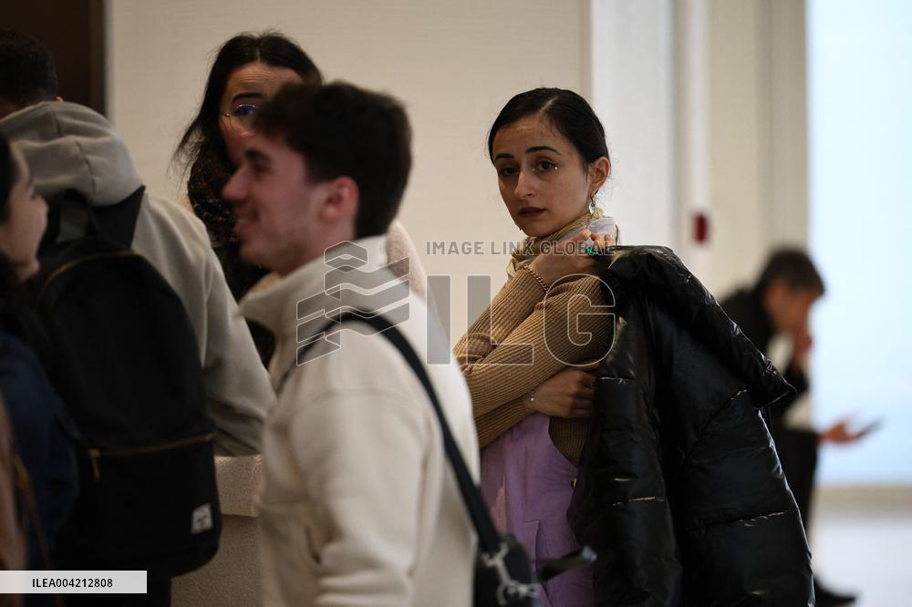 Gerard Depardieu Trial For Sexual Assault - Paris