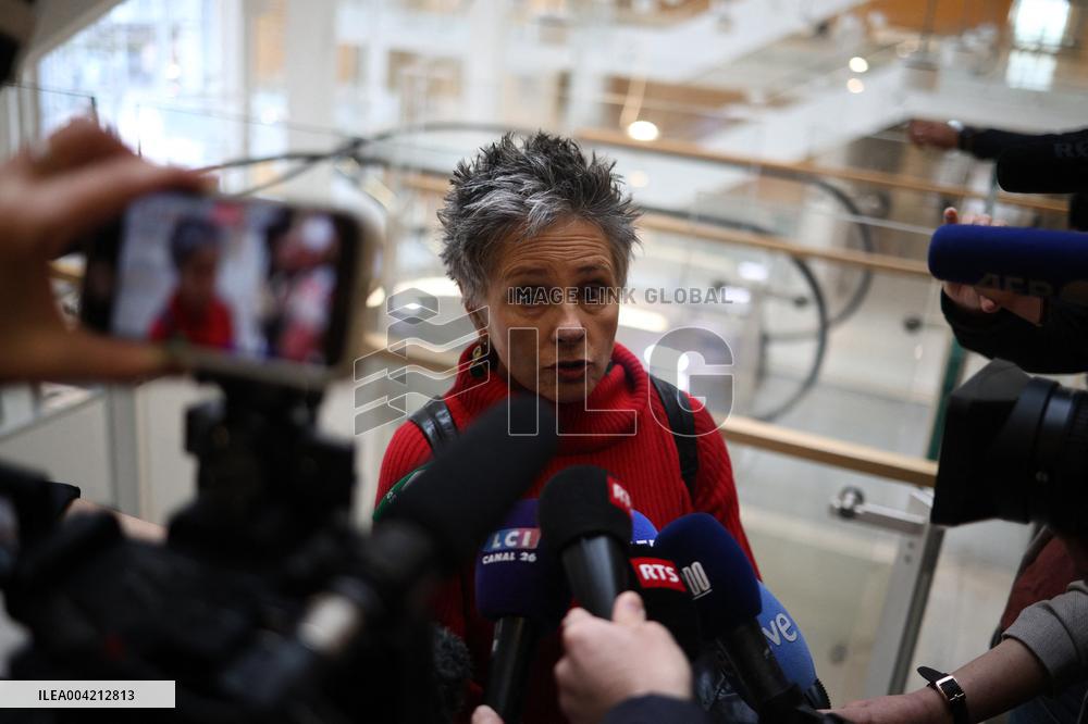 Gerard Depardieu Trial For Sexual Assault - Paris