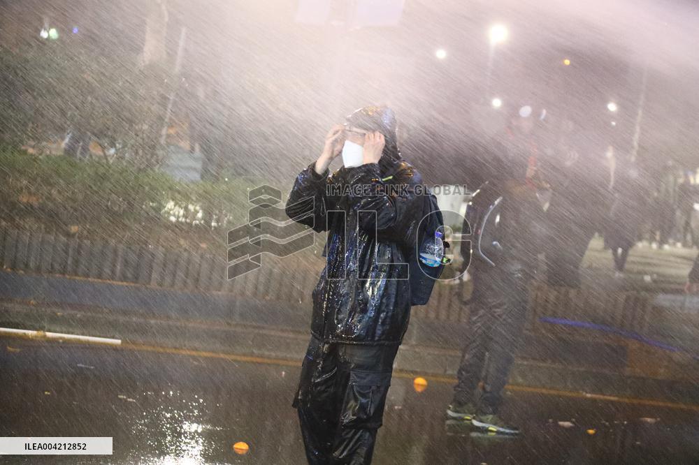 Protests In Ankara Intensify For Fourth Night Over Istanbul Mayor Jailed