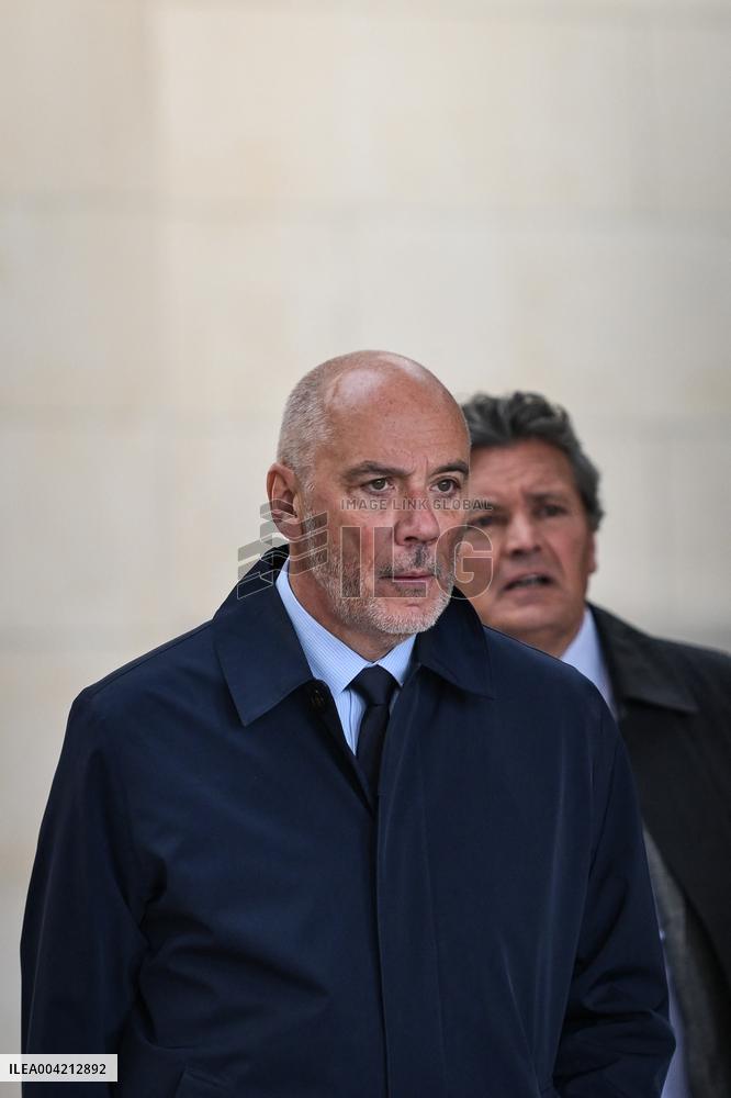 Bernard Tapie arbitration case in Paris - FA