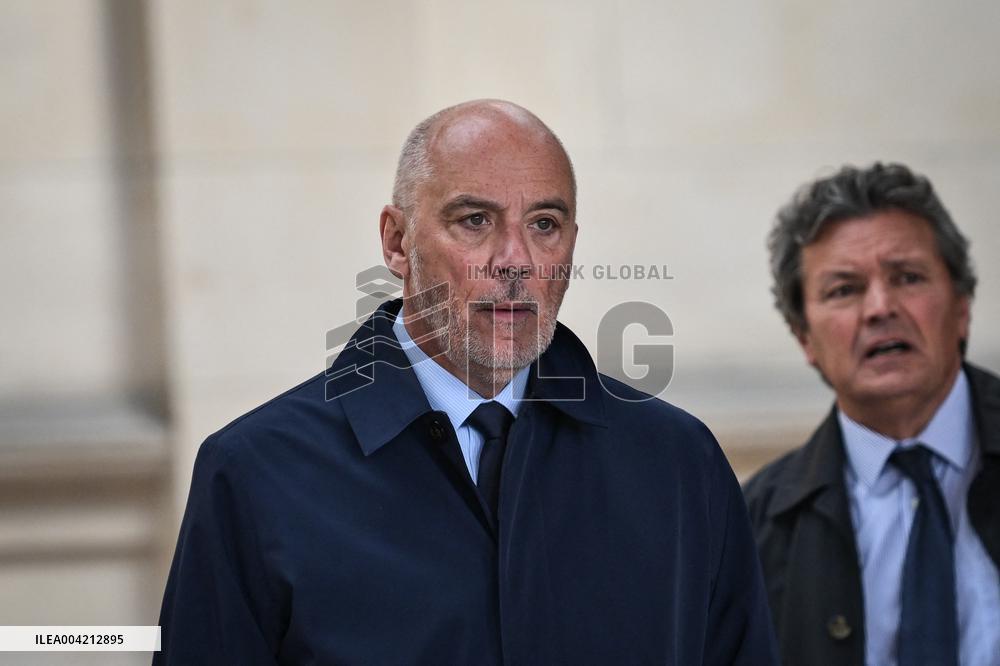 Bernard Tapie arbitration case in Paris - FA