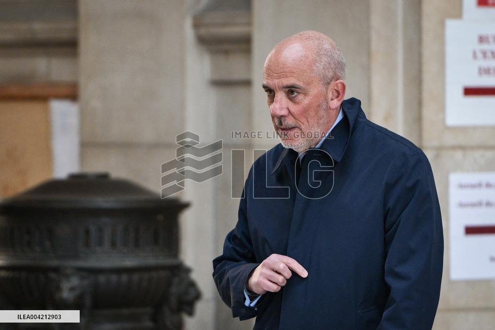 Bernard Tapie arbitration case in Paris - FA