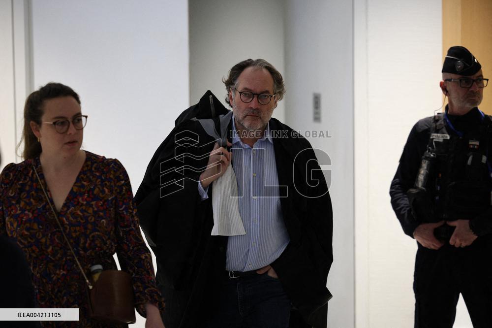 Gerard Depardieu Trial For Sexual Assault - Paris