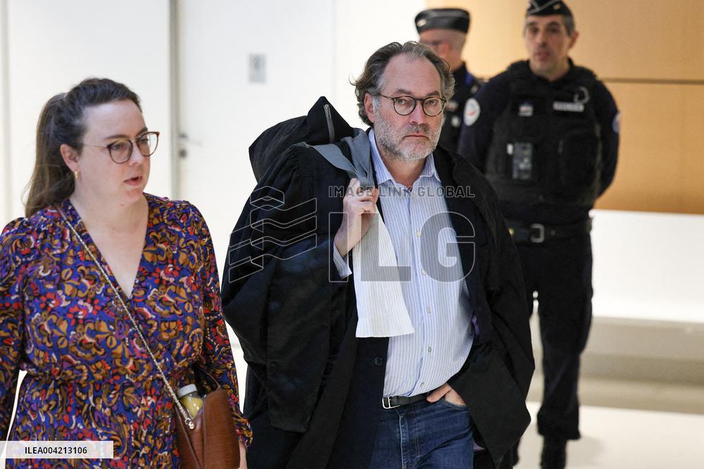 Gerard Depardieu Trial For Sexual Assault - Paris