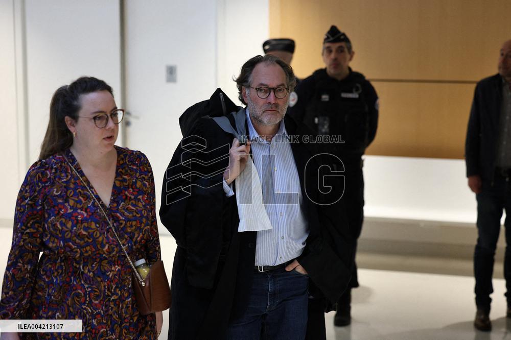Gerard Depardieu Trial For Sexual Assault - Paris