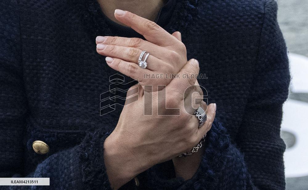 CROWN PRINCESS COUPLE VISITING SAAB IN KARLSKRONA