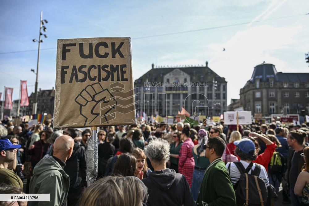 Protest Against Racism In Amsterdam