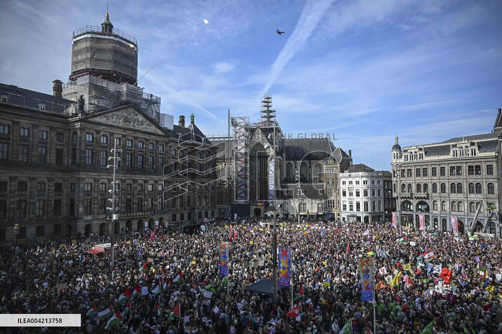 Protest Against Racism In Amsterdam