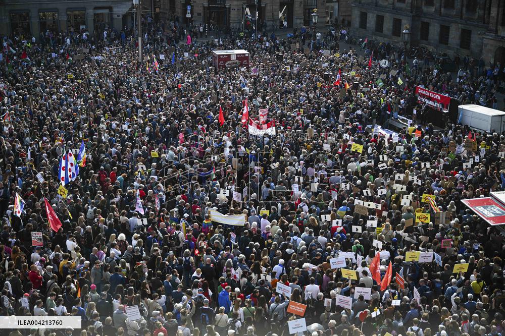 Protest Against Racism In Amsterdam