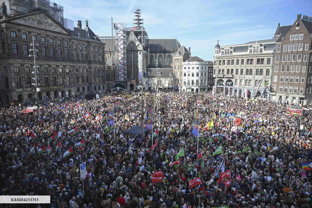 Protest Against Racism In Amsterdam