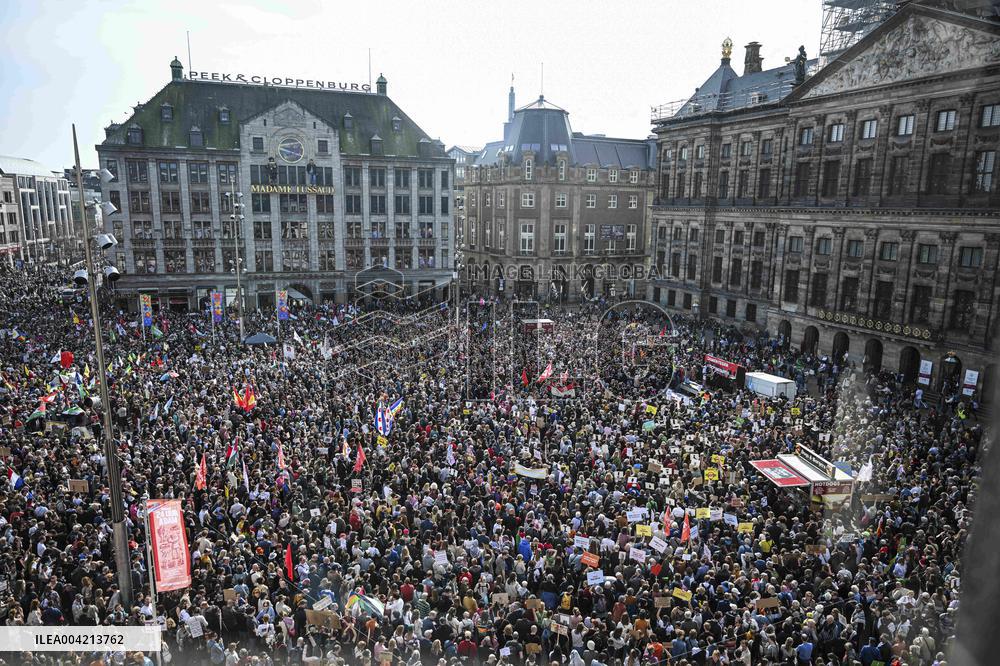 Protest Against Racism In Amsterdam