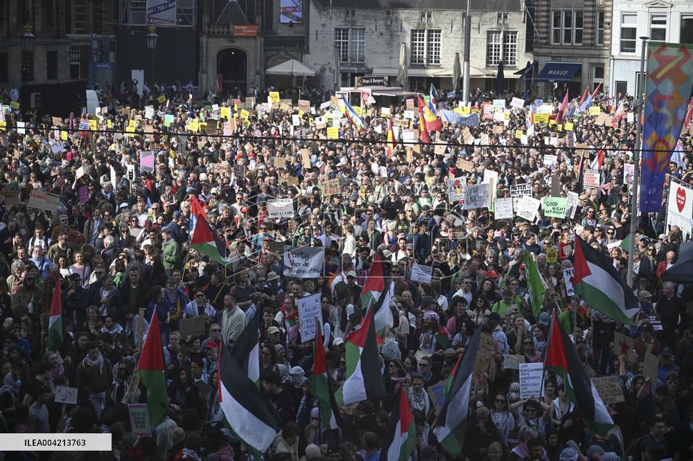 Protest Against Racism In Amsterdam