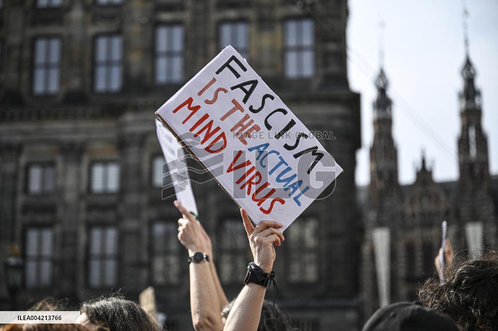 Protest Against Racism In Amsterdam