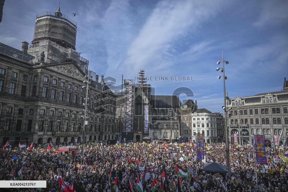 Protest Against Racism In Amsterdam