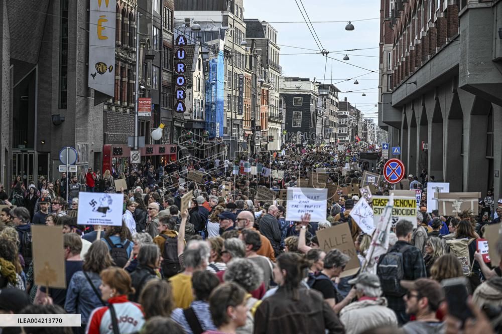 Protest Against Racism In Amsterdam
