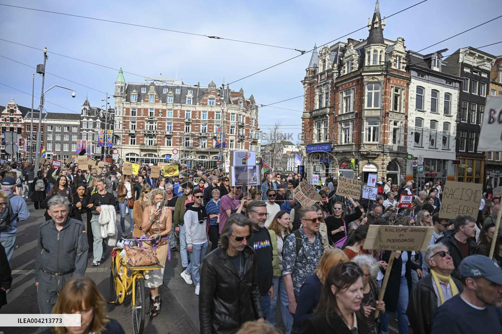 Protest Against Racism In Amsterdam