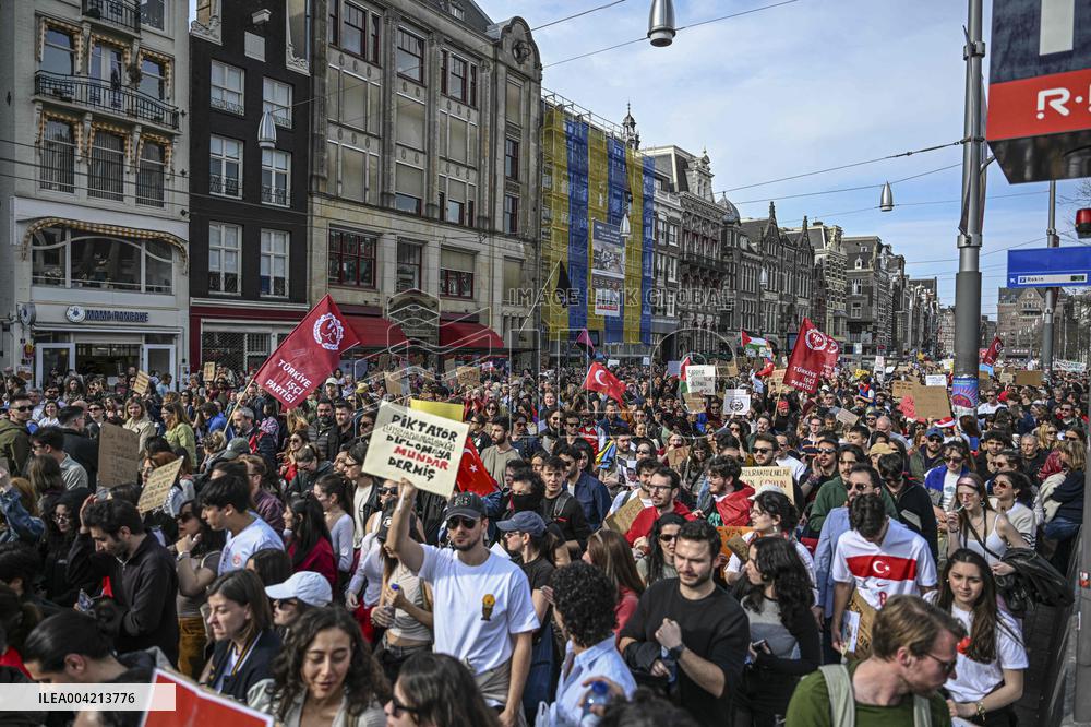 Protest Against Racism In Amsterdam