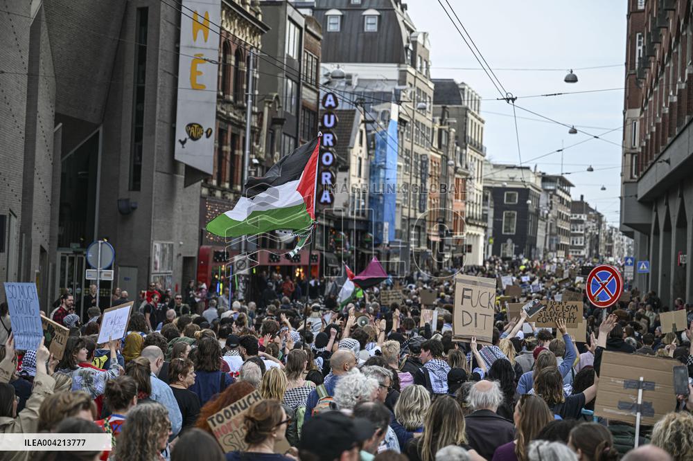 Protest Against Racism In Amsterdam