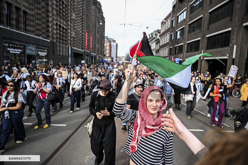 Protest Against Racism In Amsterdam
