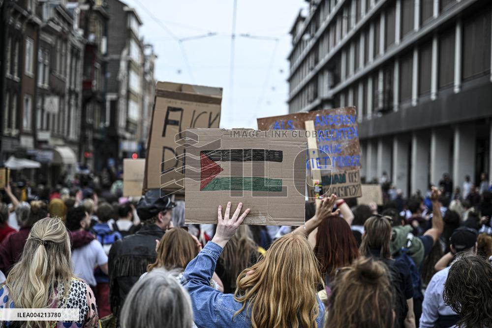 Protest Against Racism In Amsterdam