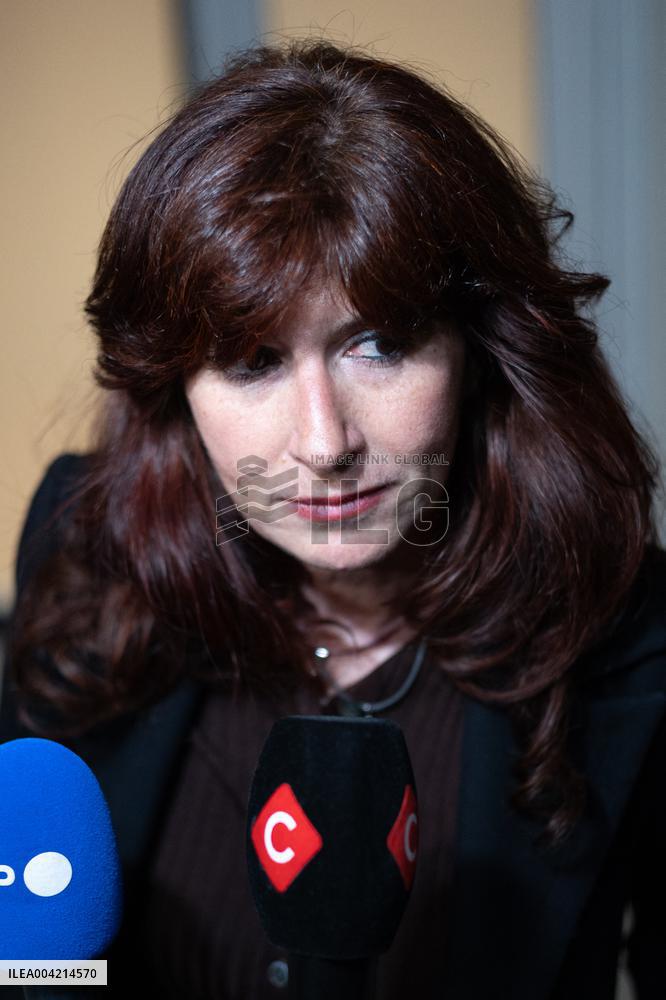 Gerard Depardieu Trial For Sexual Assault - Paris