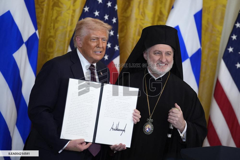 Donald Trump on Greek Independence Day - Washington
