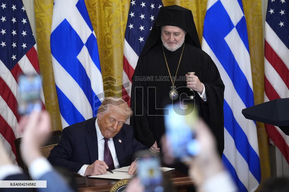 Donald Trump on Greek Independence Day - Washington