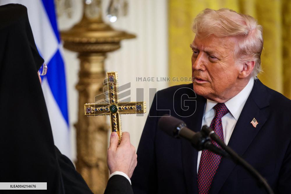 DC: President Trump Celebrates Greek Independence Day at the White House